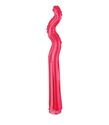 Mylar Kurly Zig Zag Coral MiniShape 14" pack 5pcs
