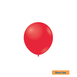 5" Scarlet Red 201 Rocca Decorator Line Latex Balloons bag of 100pcs