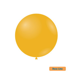 18" Papaya Yellow 229 Rocca Decorator Line Latex Balloons bag of 20pcs