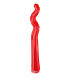 Mylar Kurly Zig Zag Red MiniShape 14" pack 5pcs
