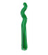 Mylar Kurly Zig Zag Green MiniShape 14" pack 5pcs