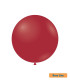 18" Ruby Red 232 Rocca Decorator Line Latex Balloons bag of 20pcs