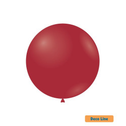 18" Ruby Red 232 Rocca Decorator Line Latex Balloons bag of 20pcs
