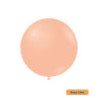18" Peach 227 Rocca Decorator Line Latex Balloons bag of 20pcs