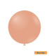 18" Clay Pink 242 Rocca Decorator Line Latex Balloons bag of 20pcs