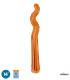Mylar Kurly Zig Zag Orange MiniShape 14" pack 5pcs