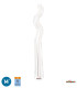 Mylar Kurly Zig Zag White MiniShape 14" pack 5pcs
