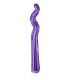 Mylar Kurly Zig Zag Purple MiniShape 14" pack 5pcs