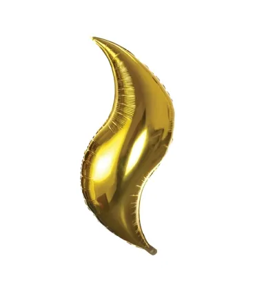 Mylar Curve Gold 18" 1pc
