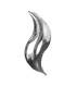 Mylar Curve Silver 18" 1pc