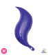 Mylar Curve Purple 18" 1pc