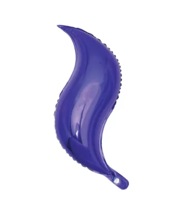 Mylar Curve Purple 18" 1pc