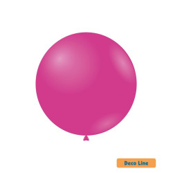 18" Punch Pink 240 Rocca Decorator Line Latex Balloons bag of 20pcs