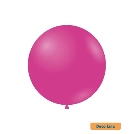 18" Punch Pink 240 Rocca Decorator Line Latex Balloons bag of 20pcs