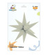 Mylar Kit Exploding Stars Milk with Valve 27" 1pc