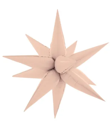 Mylar Kit Exploding Stars Powder with Valve 27" 1pc