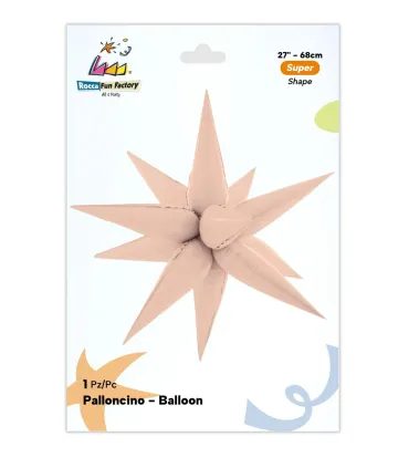 Mylar Kit Exploding Stars Powder with Valve 27" 1pc