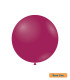 18" Deep Magenta 218 Rocca Decorator Line Latex Balloons bag of 20pcs