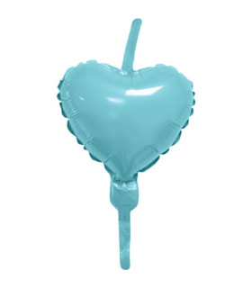 Mylar Deco Link Heavenly Heart MiniShape 9" pack 10pcs