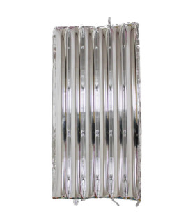 Mylar Panel Silver h39" 1pc
