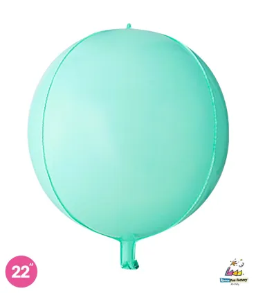 Mylar Celeste Macaron Ballpoint 22" 1pc