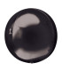 Mylar Sphere Black Rocca Line 4D 22" 1pc