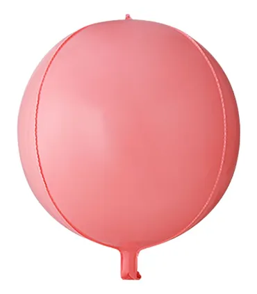 Mylar Pink Macaron Ball 22" 1pc