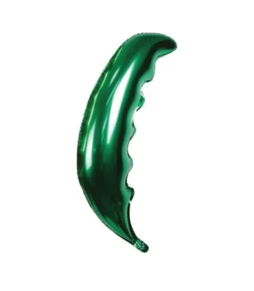 Dark Green Palm Leaf Mylar SuperShape h36" 1pc