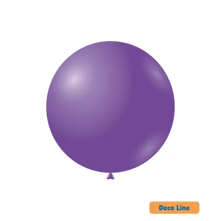 18" Deep Lavender 256 Rocca Decorator Line Latex Balloons bag of 20pcs