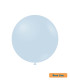 18" Powder Blue 223 Rocca Decorator Line Latex Balloons bag of 20pcs
