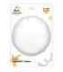 Mylar Round White 36" 1pc