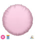 Light Pink Round Mylar 18" pack 50pcs
