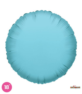 Mylar Round Light Blue Baby 18" 1pc
