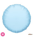 Light Blue Round Mylar 18" 1pc