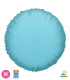 Mylar Round Light Blue 18" pack 50pcs