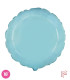 Mylar Round Light Blue 18" 1pc