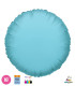 Mylar Round Light Blue 18" for printing pack 50pcs