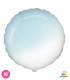 Mylar Round Light Blue Baby Shaded 18" 1pc