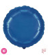 Mylar Round Blue 18" 1pc