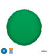Mylar Round Emerald Green 9" pack 5pcs