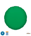 Mylar Round Emerald Green 9" pack 5pcs