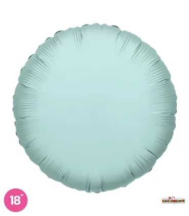 Mylar Round Mint Green 18" 1pc
