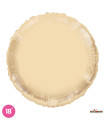 Mylar Round Powder 18" 1pc