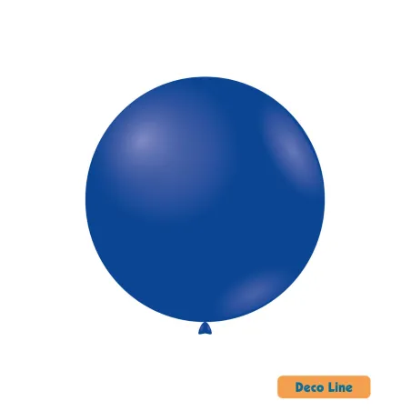 18" Navy Blue 220 Rocca Decorator Line Latex Balloons bag of 20pcs