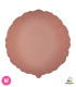 Mylar Round Pink Vintage Satin 18" 1pc