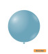 18" Steel Blue 254 Rocca Decorator Line Latex Balloons bag of 20pcs