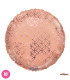 Mylar Round Geometric Pink 26" 1pc
