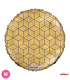 Mylar Geometric Round Gold 26" 1pc