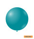 18" Ocean Blue 253 Rocca Decorator Line Latex Balloons bag of 20pcs