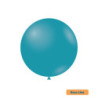 18" Turquoise 222 Rocca Decorator Line Latex Balloons bag of 20pcs